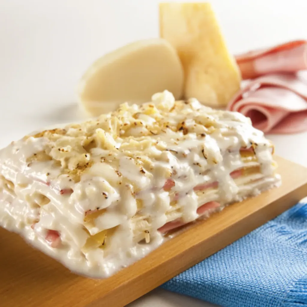 Lasagna de Jamón y Queso 350 gr.