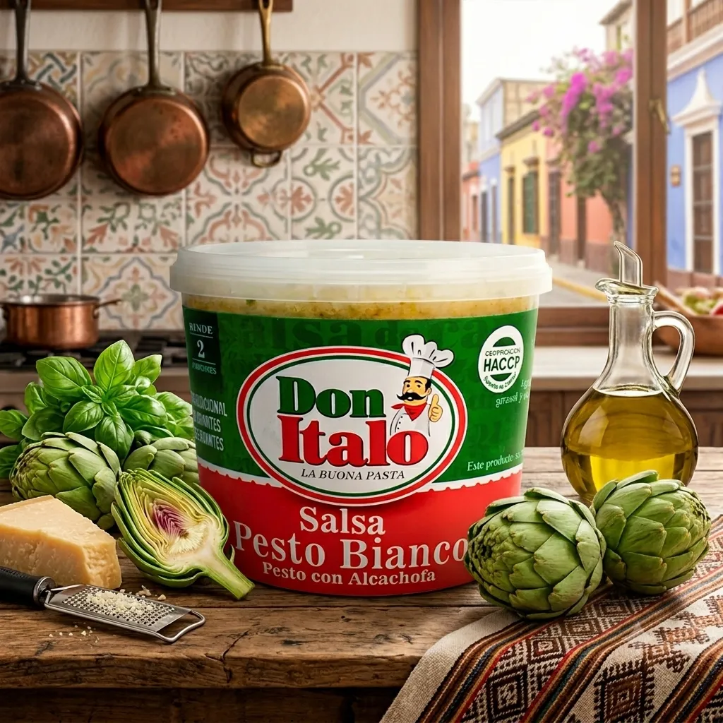 Salsa de Pesto Bianco (con alcachofa) 250 gr.